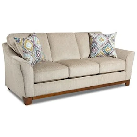 Sofa with Reversible Seat Cushions